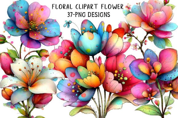 Download Watercolor Floral Clipart Flower - Color Collection