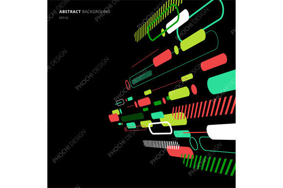 Download Abstract Elements Dynamic Rounded Line - Abstract elements Collection