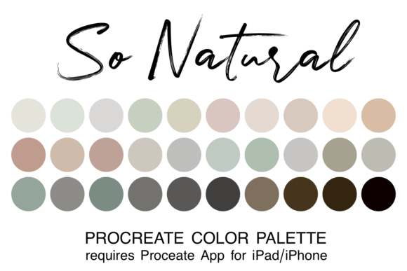 Download So Natural Procreate Color Palette - Color Collection