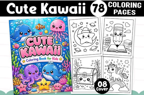 Download Cute Kawaii Coloring Pages for Adults - Color Collection