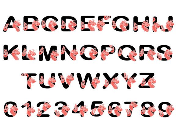 Download Chinese Dragon Alphabet Illustration - Illustration Collection