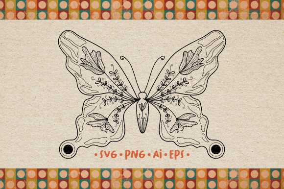 Download Butterfly SVG Line Art Illustrations - Illustration Collection