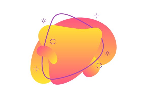 Download Colourful Wavy Abstract Elements. Univer - Abstract elements Collection
