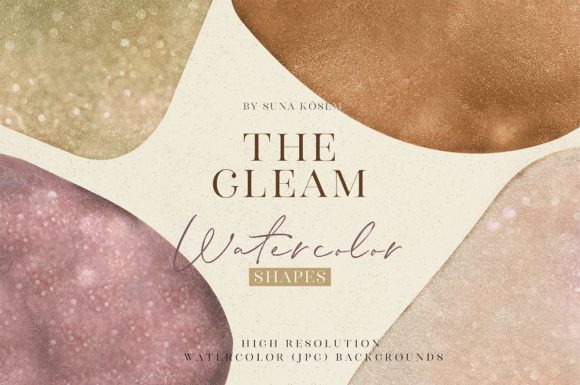 Download The Gleam Watercolor Shapes - Color Collection