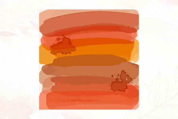 Download Earth Tones Watercolor Stripes - Color Collection