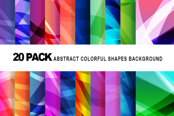 Download Abstract Colorful Shapes Background - Color Collection