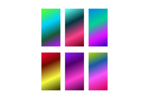 Download Set of Colorful Gradient Background Art - Color Collection