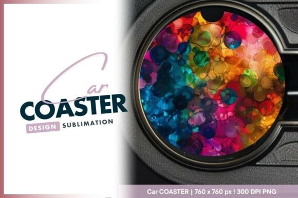 Download Abstract Colorful Circle with Ink Blotch - Color Collection