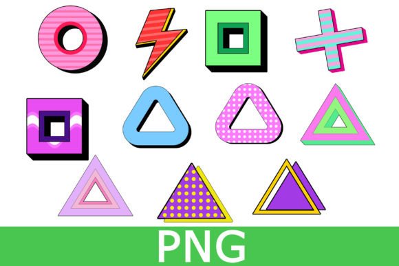 Download Retro Style 80s-90s Memphis - Premium Resources