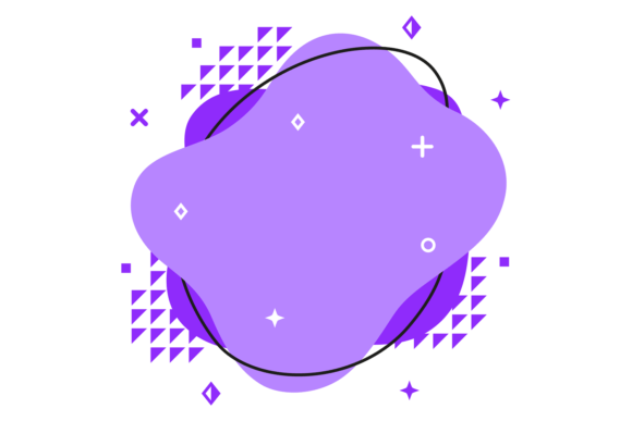 Download Colorful Shape with Memphis Symbols. Liq - Premium Resources
