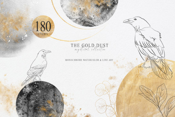 Download Watercolor the Gold Dust Collection - Color Collection