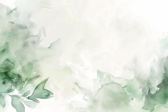 Download Abstract Green Watercolor Background - Color Collection