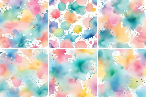 Download Watercolor Splash Background - Color Collection