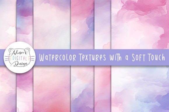 Download Watercolor Textures with a Soft Touch - Color Collection
