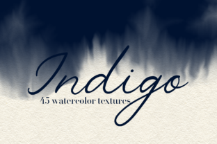 Download Indigo - 45 Watercolor Textures - Color Collection