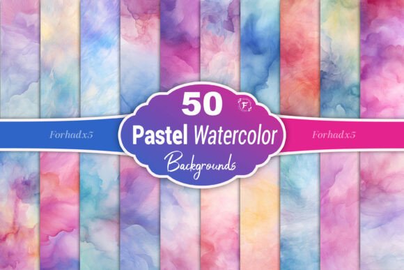 Download Pastel Watercolor Background - Color Collection